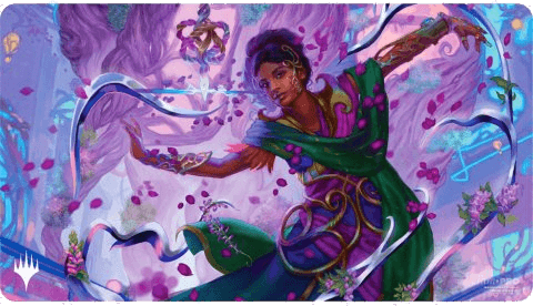 Ultra Pro Magic: The Gathering Aetherdrift Commander Playmat — Saheeli, Radiant Creator