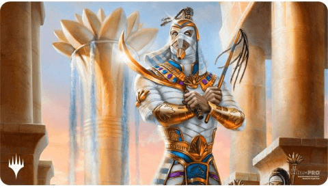 Ultra Pro Magic: The Gathering Aetherdrift Commander Playmat — Temmet, Naktamun's Will