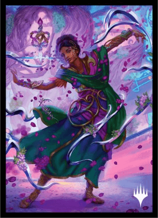 Ultra Pro Magic: The Gathering Aetherdrift Commander Sleeves — Saheeli, Radiant Creator (100 sleeves)
