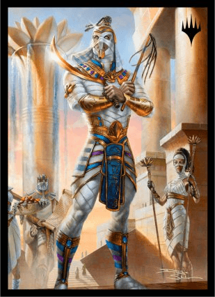 Ultra Pro Magic: The Gathering Aetherdrift Commander Sleeves — Temmet, Naktamun's Will (100 sleeves)