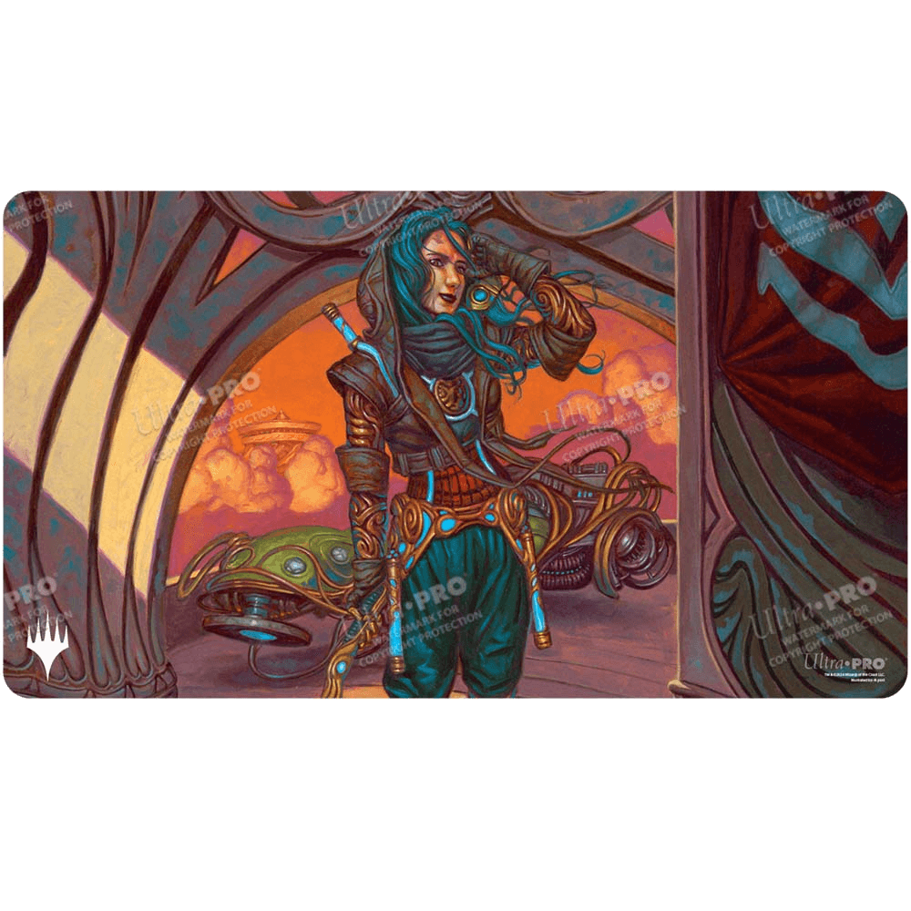 Ultra Pro Magic: The Gathering Aetherdrift Playmat — Sita Varma, Masked Racer