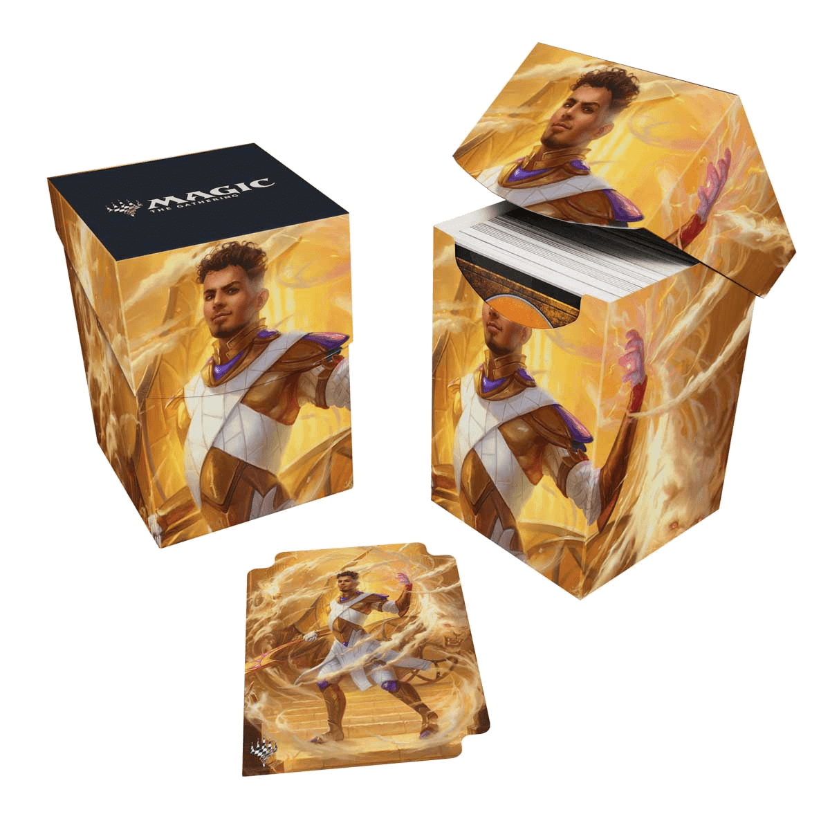 Ultra Pro Magic: The Gathering Aetherdrift Pro 100+ Deckbox — Basri, Tomorrow's Champion (100 cards)