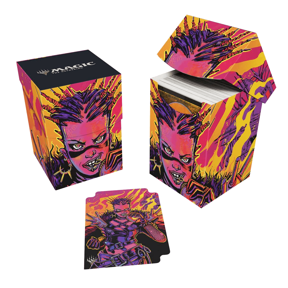 Ultra Pro Magic: The Gathering Aetherdrift Pro 100+ Deckbox — Far Fortune, End Boss (100 cards)
