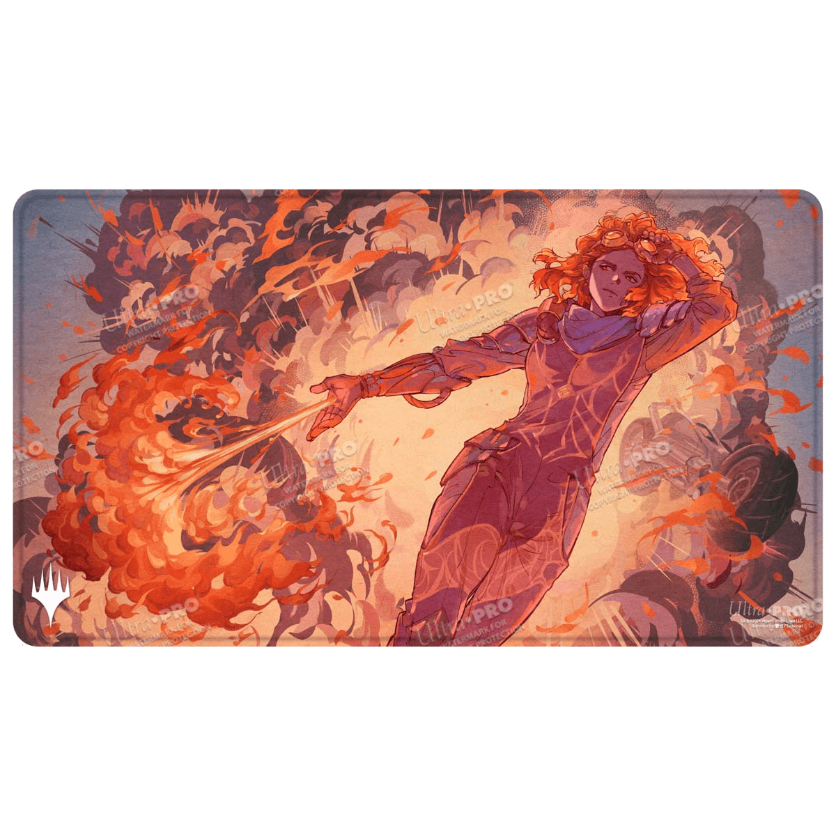 Ultra Pro Magic: The Gathering Aetherdrift Stitched Playmat — Chandra's Ignition