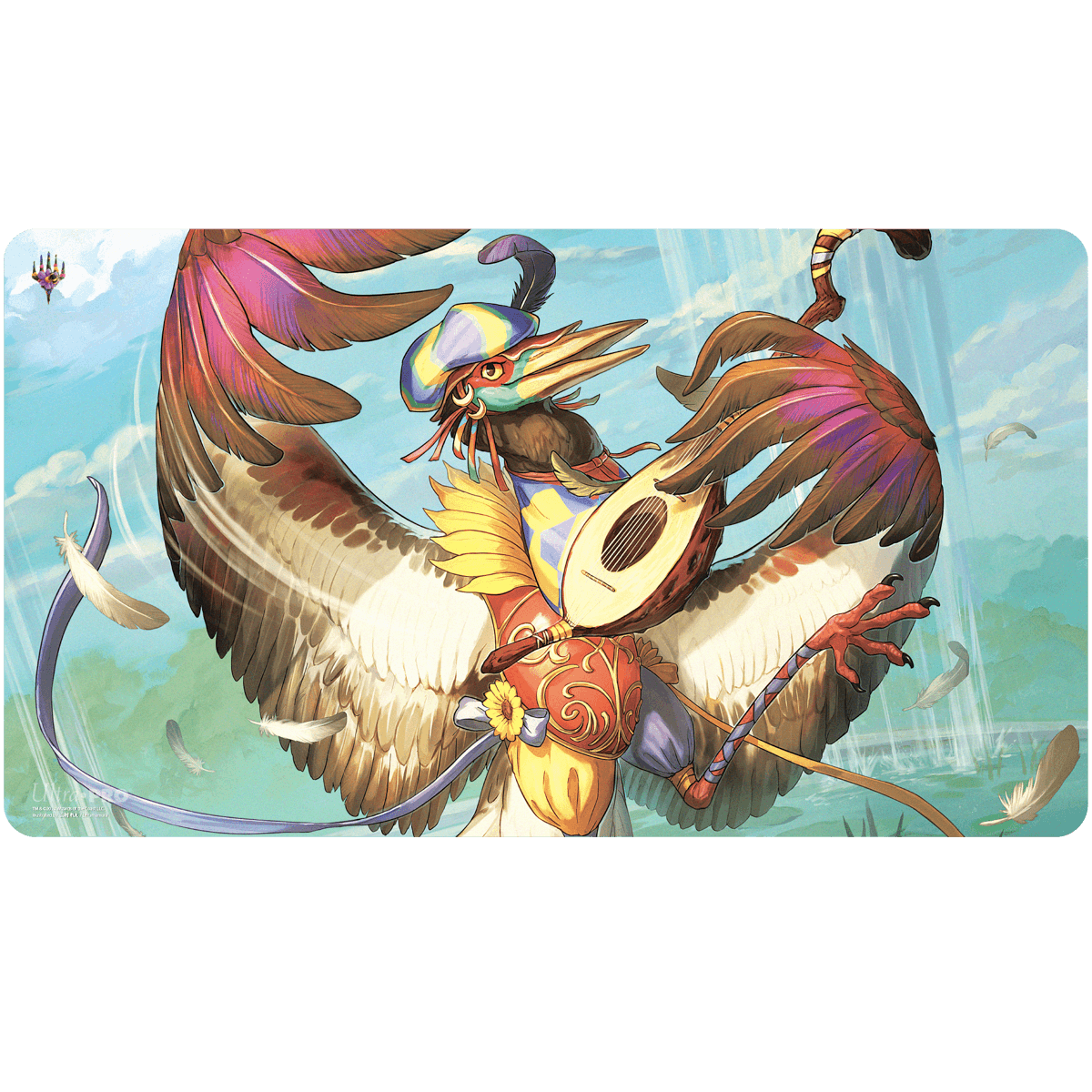 Ultra Pro Magic: The Gathering Bloomburrow Commander Playmat — Zinnia, Valley's Voice