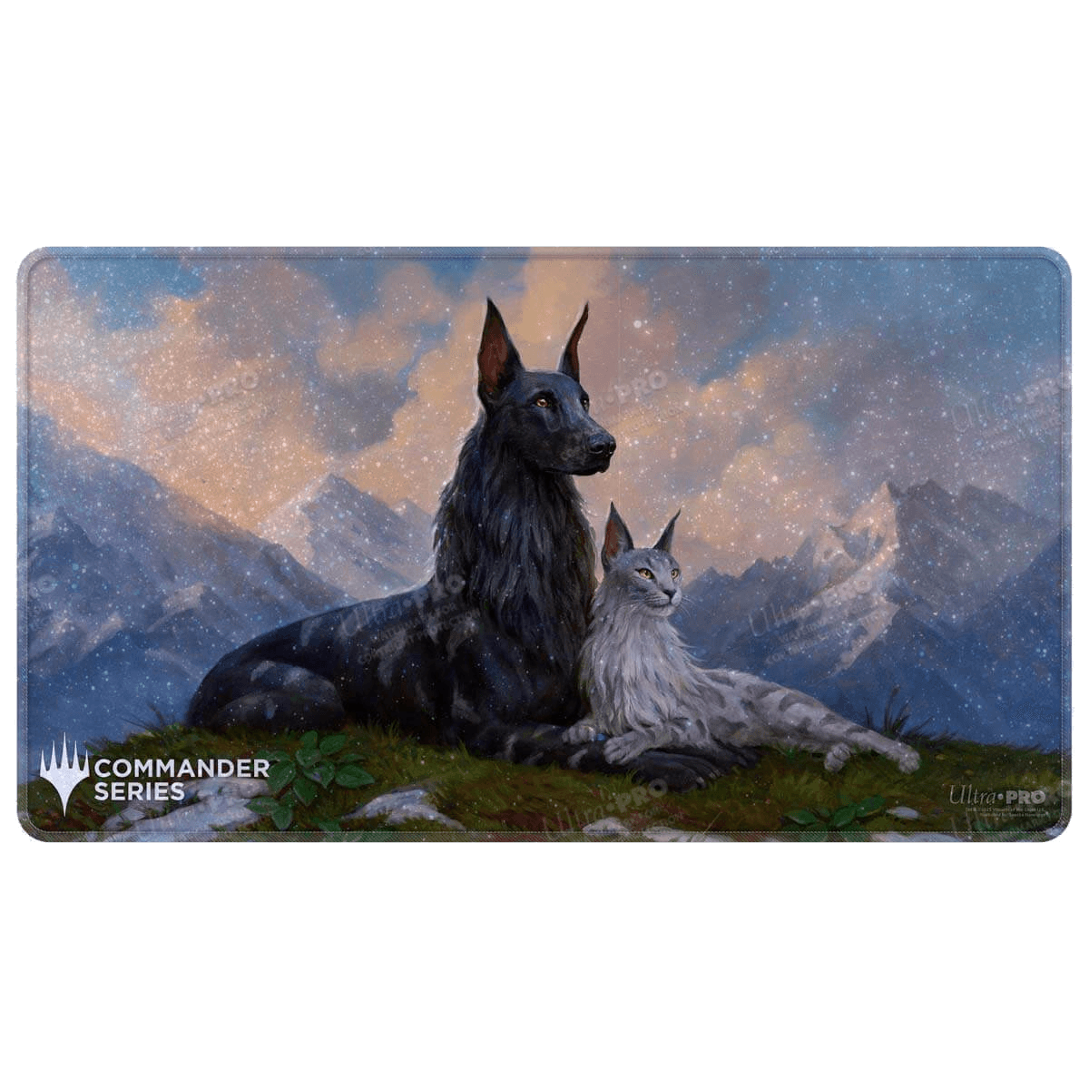 Ultra Pro Magic: The Gathering Commander Holofoil Playmat — Rin and Seri