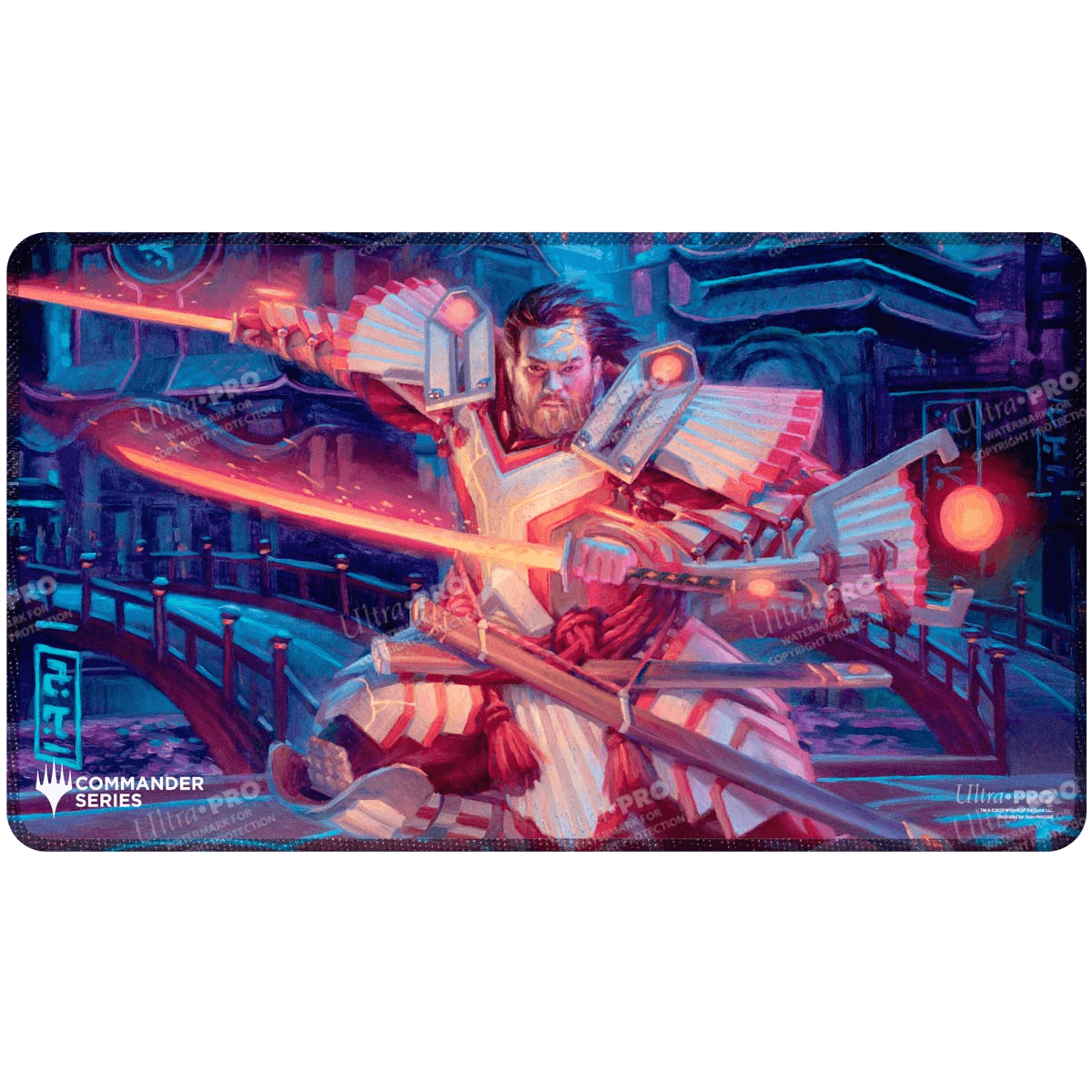 Ultra Pro Magic: The Gathering Commander Series Stitched Playmat — Isshin, Two Heavens as One