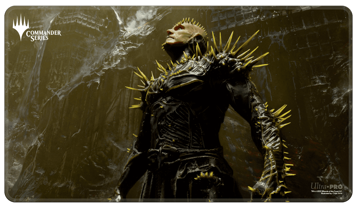 Ultra Pro Magic: The Gathering Commander Series Stitched Playmat — K'rrik, Son of Yawgmoth