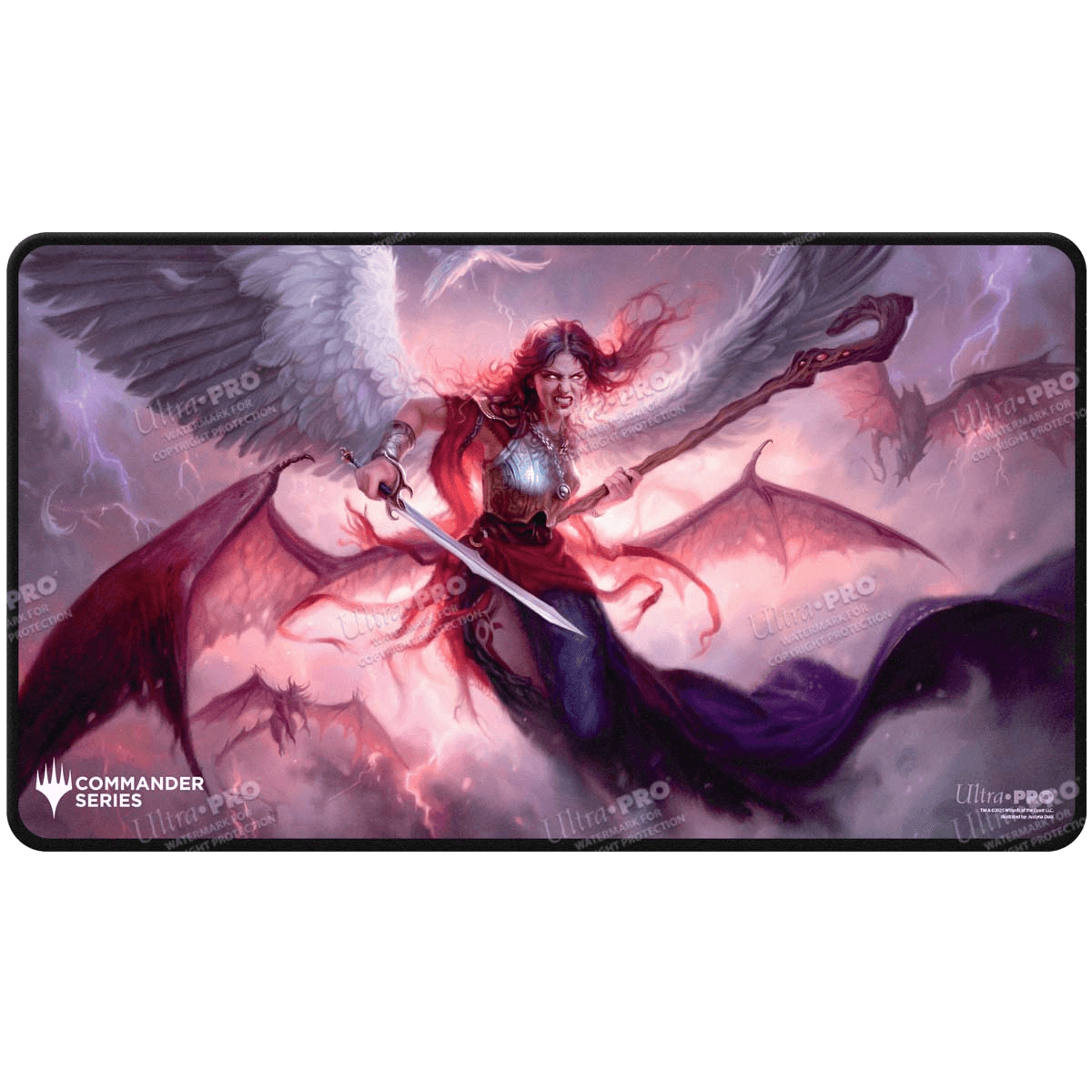 Ultra Pro Magic: The Gathering Commander Series Stitched Playmat — Kaalia of the Vast