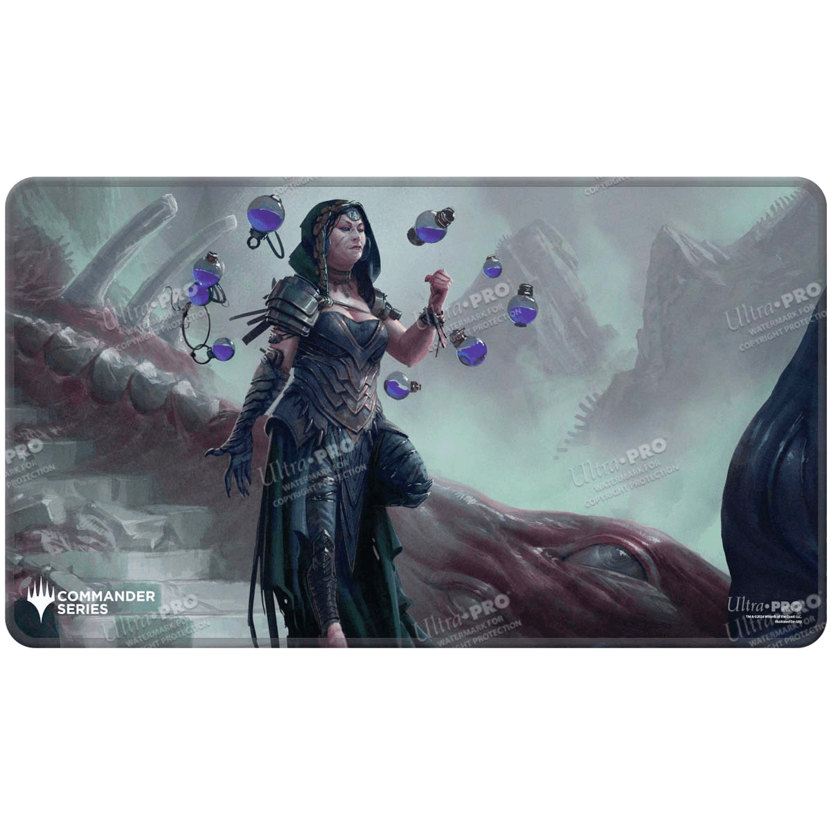 Ultra Pro Magic: The Gathering Commander Series Stitched Playmat — Kess, Dissident Mage