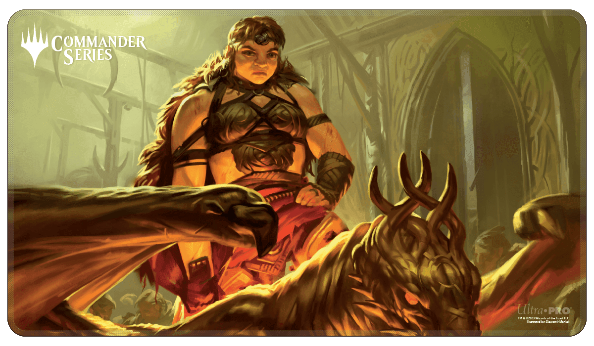 Ultra Pro Magic: The Gathering Commander Series Stitched Playmat — Magda, Brazen Outlaw
