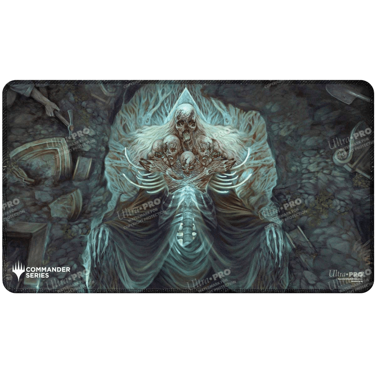 Ultra Pro Magic: The Gathering Commander Series Stitched Playmat — Myrkul, Lord of Bones