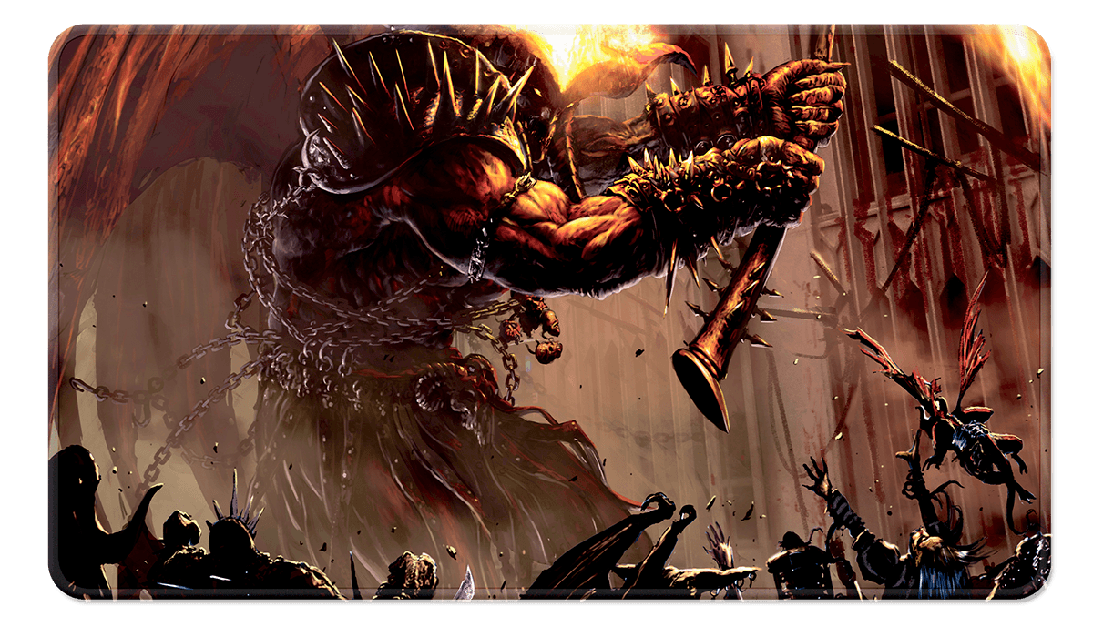 Ultra Pro Magic: The Gathering Commander Series Stitched Playmat — Rakdos, Lord of Riots