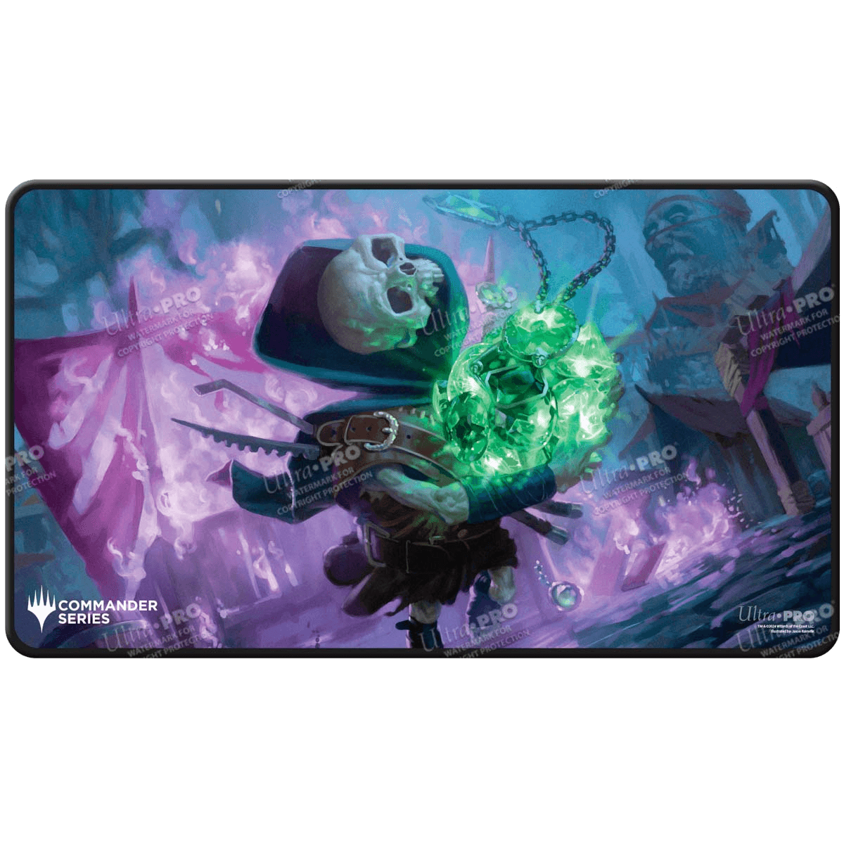 Ultra Pro Magic: The Gathering Commander Series Stitched Playmat — Tinybones, Trinket Thief