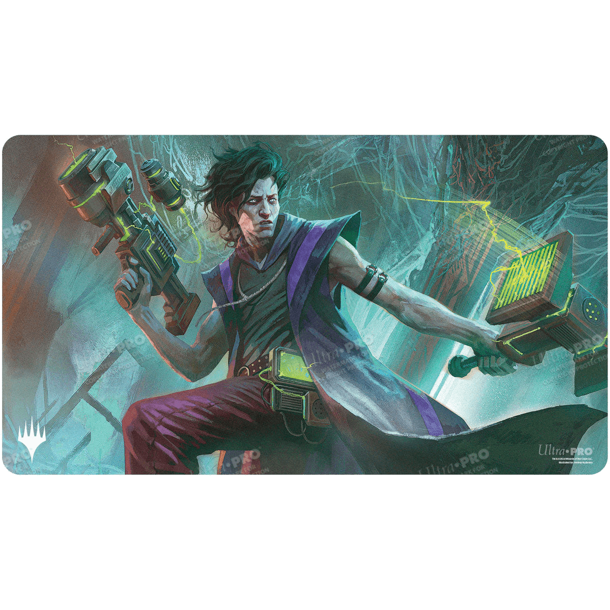 Ultra Pro Magic: The Gathering Duskmourn: House of Horror Commander Playmat — Winter, Cynical Opportunist