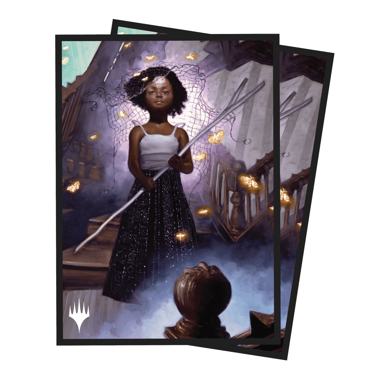Ultra Pro Magic: The Gathering Duskmourn: House of Horror Commander Sleeves — Aminatou, Veil Piercer (100 sleeves)