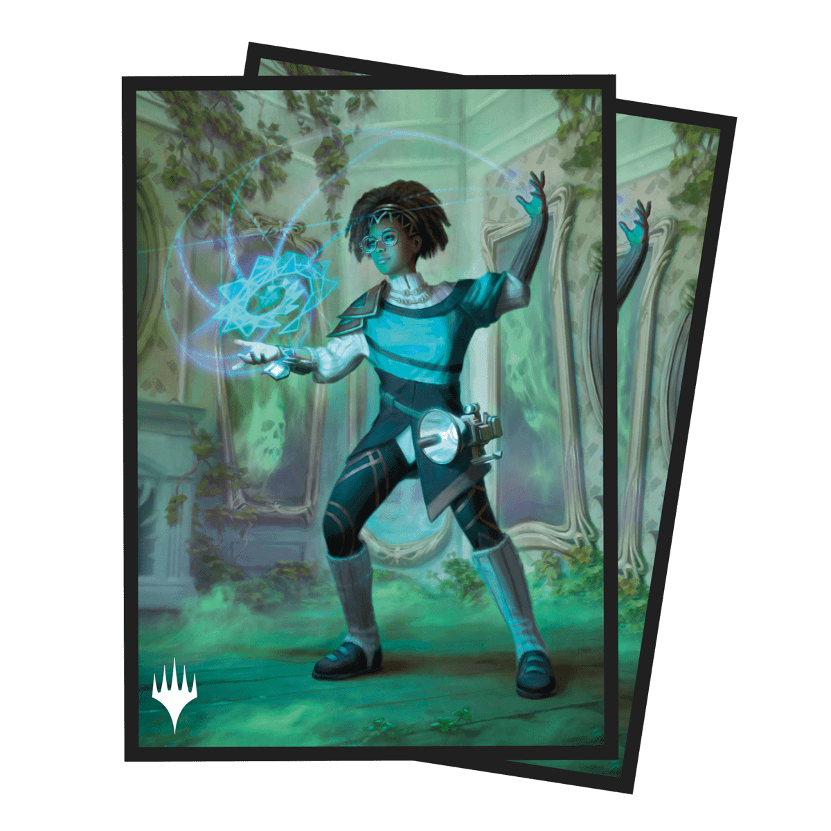 Ultra Pro Magic: The Gathering Duskmourn: House of Horror Commander Sleeves — Zimone, Mystery Unraveler (100 sleeves)