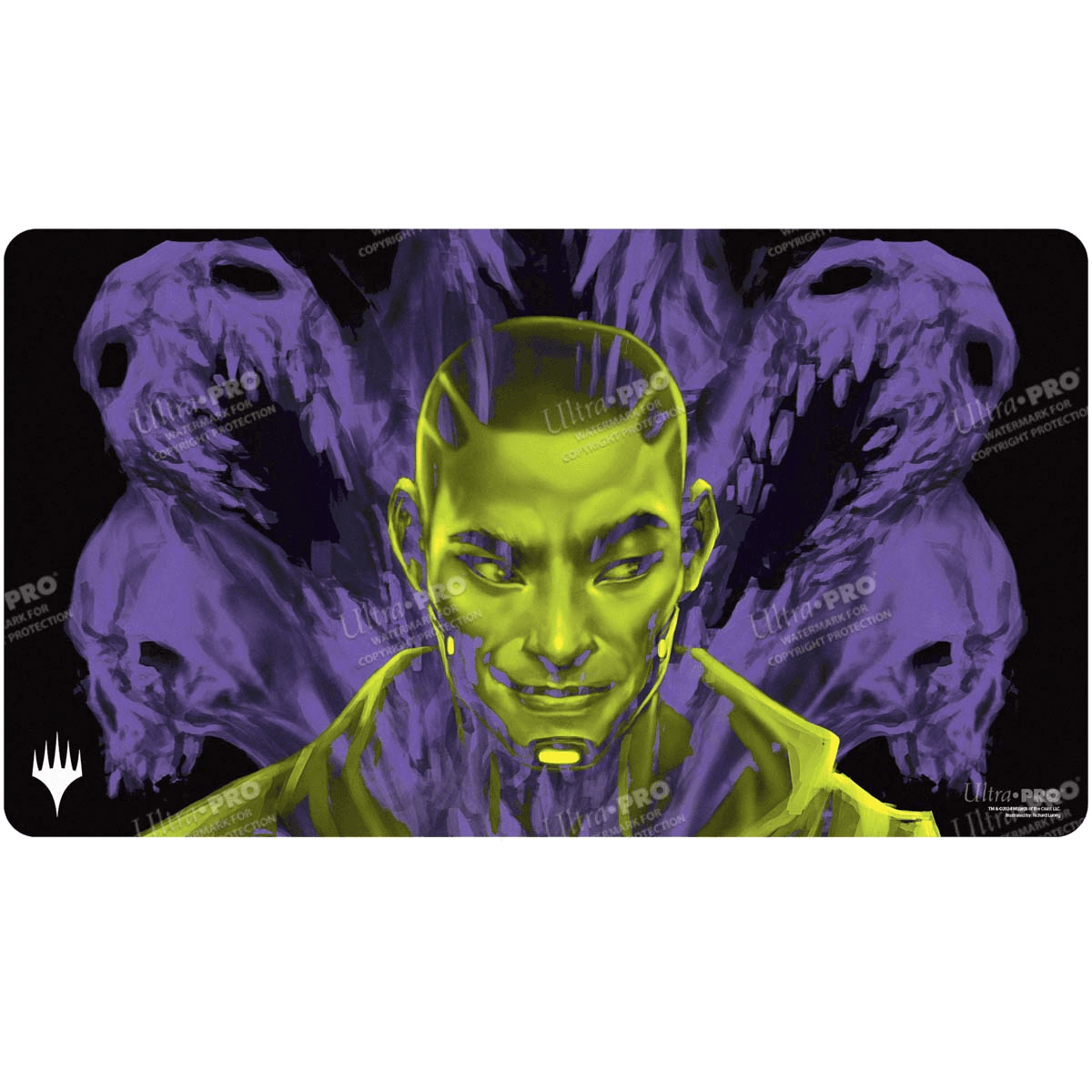 Ultra Pro Magic: The Gathering Duskmourn: House of Horror Playmat — Kaito, Bane of Nightmares
