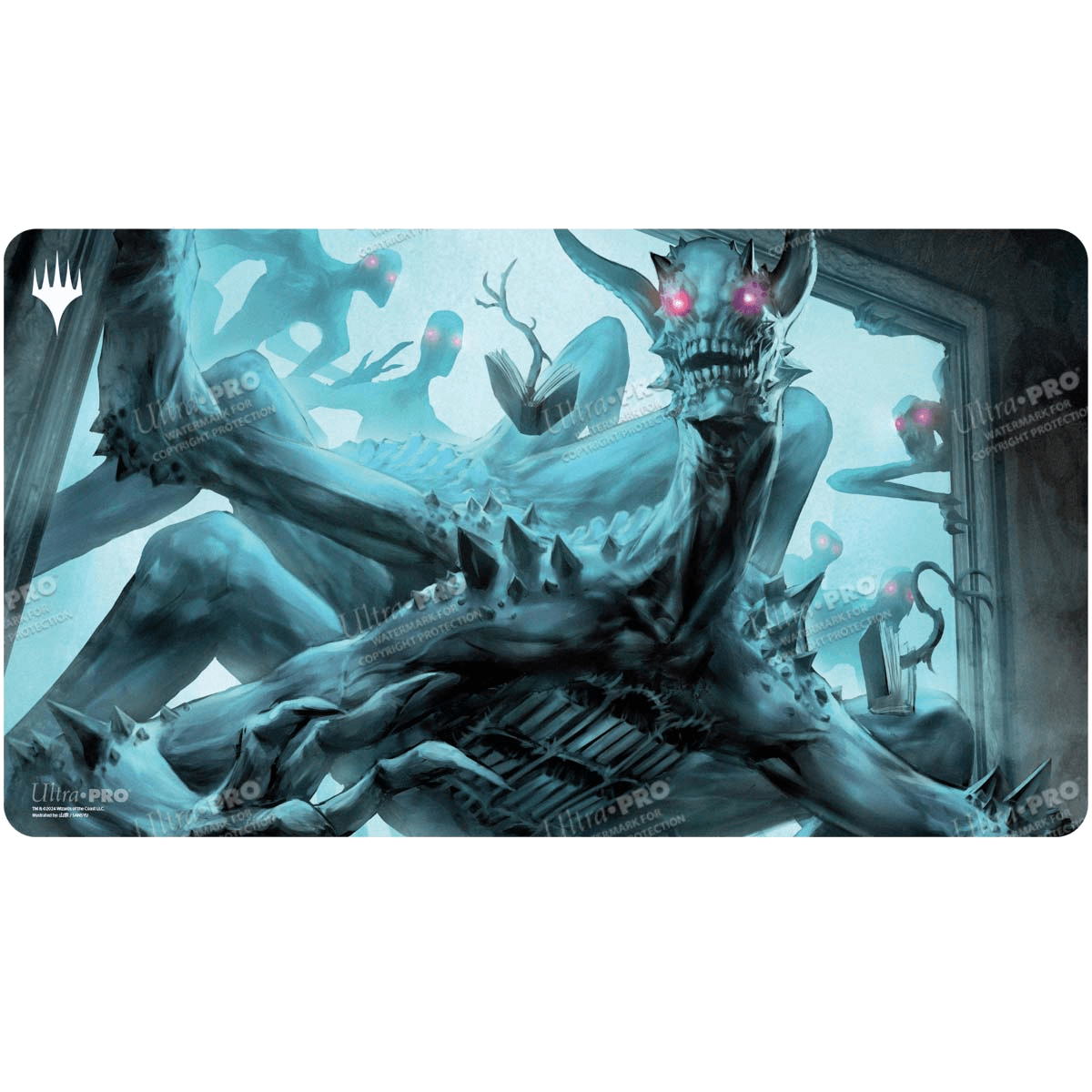 Ultra Pro Magic: The Gathering Duskmourn: House of Horror Playmat — Overlord of the Floodpits