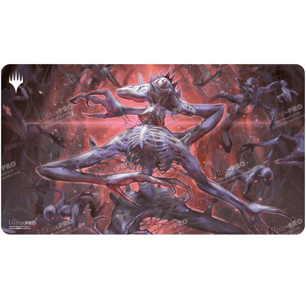 Ultra Pro Magic: The Gathering Duskmourn: House of Horror Playmat — Overlord of the Balemurk