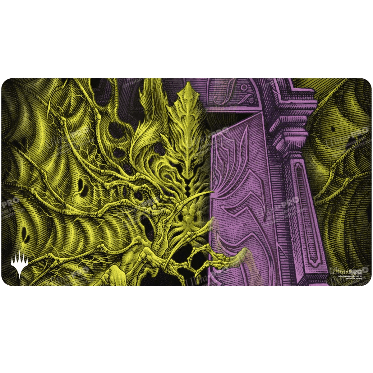 Ultra Pro Magic: The Gathering Duskmourn: House of Horror Playmat — Valgavoth, Terror Eater