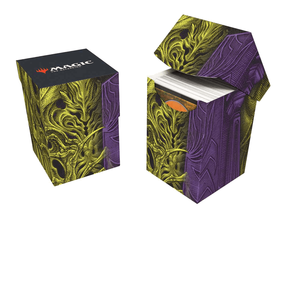 Ultra Pro Magic: The Gathering Duskmourn: House of Horror Pro 100+ Deckbox — Valgavoth, Terror Eater (100 cards)