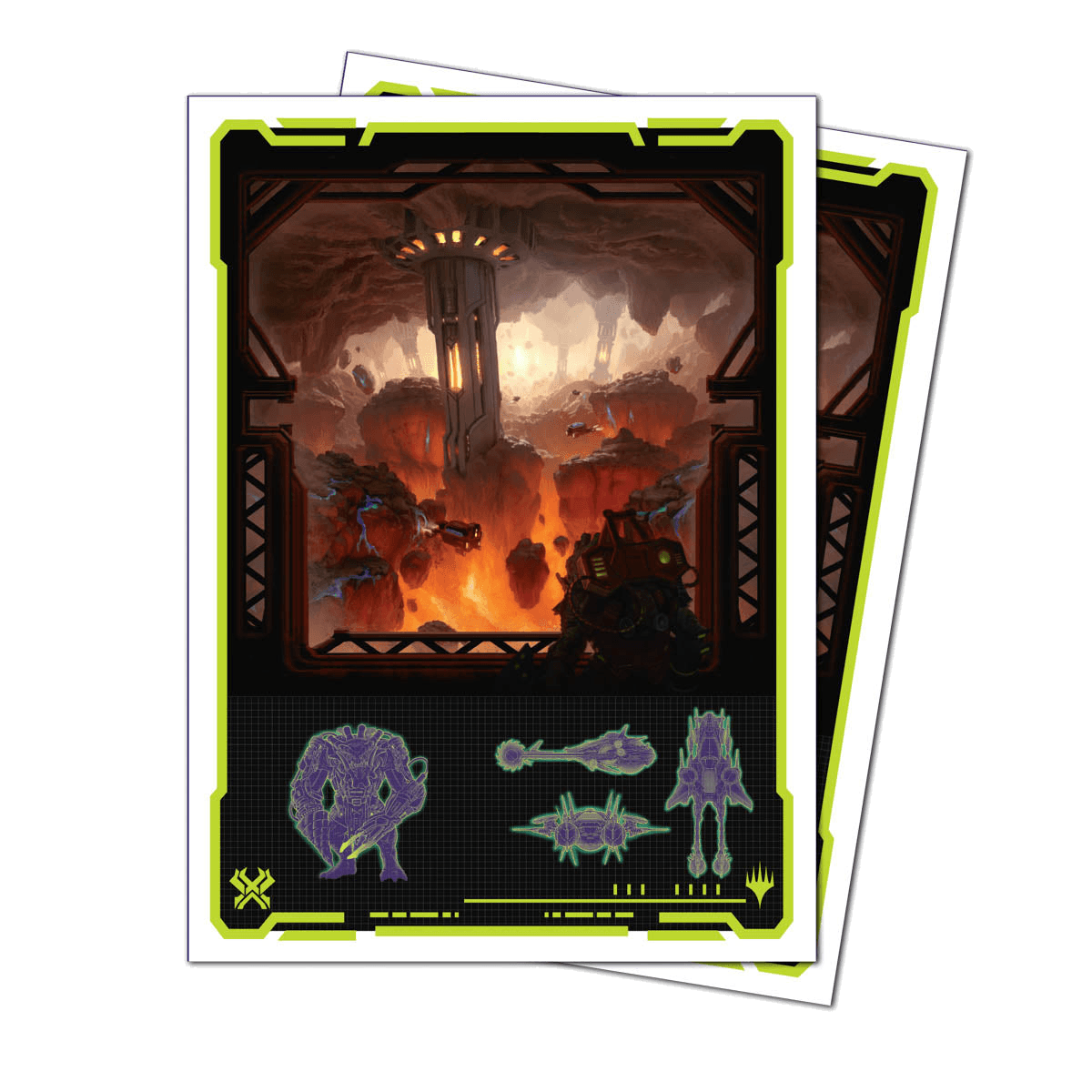 Ultra Pro Magic: The Gathering Edge of Eternities APEX Sleeves — Kavaron, Memorial World (100 sleeves)