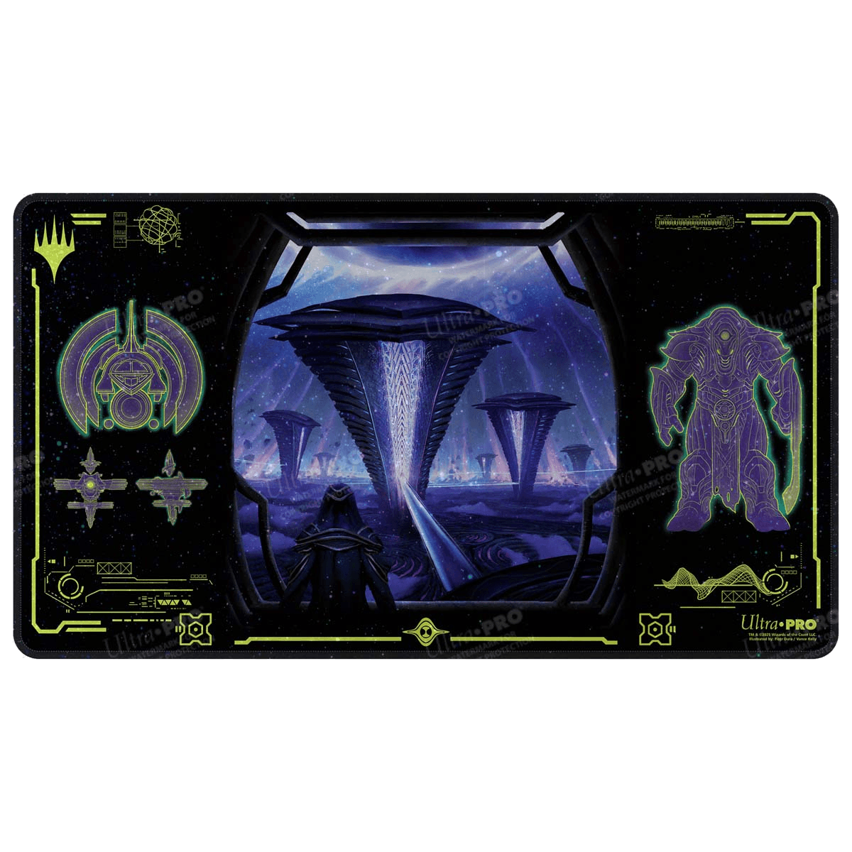 Ultra Pro Magic: The Gathering Edge of Eternities Premium Holofoil Playmat — Susur Secundi, Void Altar