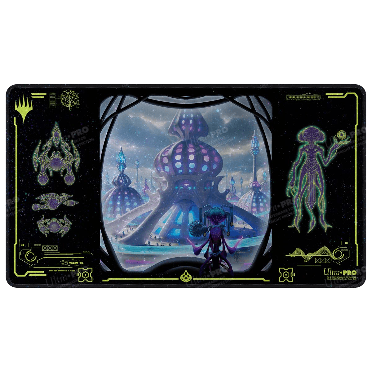 Ultra Pro Magic: The Gathering Edge of Eternities Premium Holofoil Playmat — Uthros, Titanic Godcore