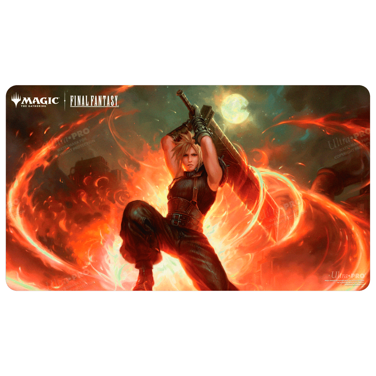 Ultra Pro Magic: The Gathering Final Fantasy Commander Playmat — Cloud, Ex-SOLDIER