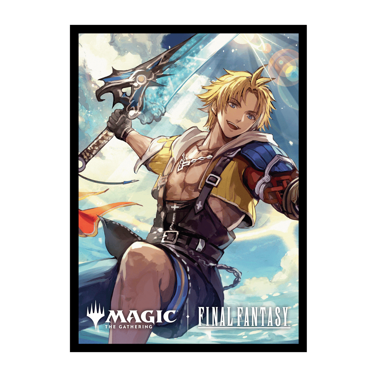 Ultra Pro Magic: The Gathering Final Fantasy Commander Sleeves — Tidus, Yuna's Guardian (100 sleeves)