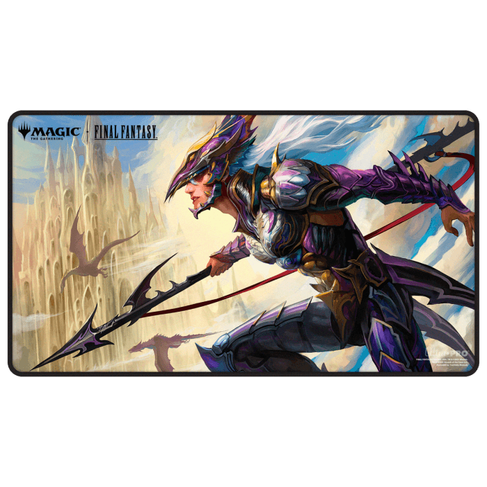 Ultra Pro Magic: The Gathering Final Fantasy Premium Stitched Playmat — Kain, Traitorous Dragoon