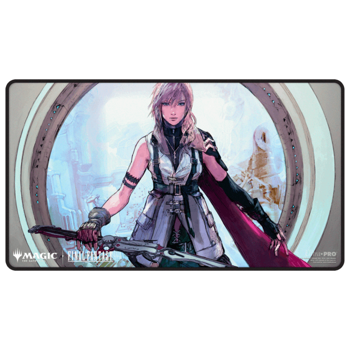 Ultra Pro Magic: The Gathering Final Fantasy Premium Stitched Playmat — Lightning, Army of One