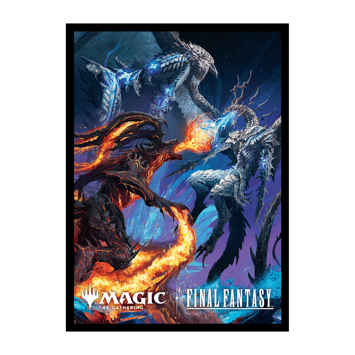 Ultra Pro Magic: The Gathering Final Fantasy Sleeves — Ifrit vs. Bahamut (100 sleeves)