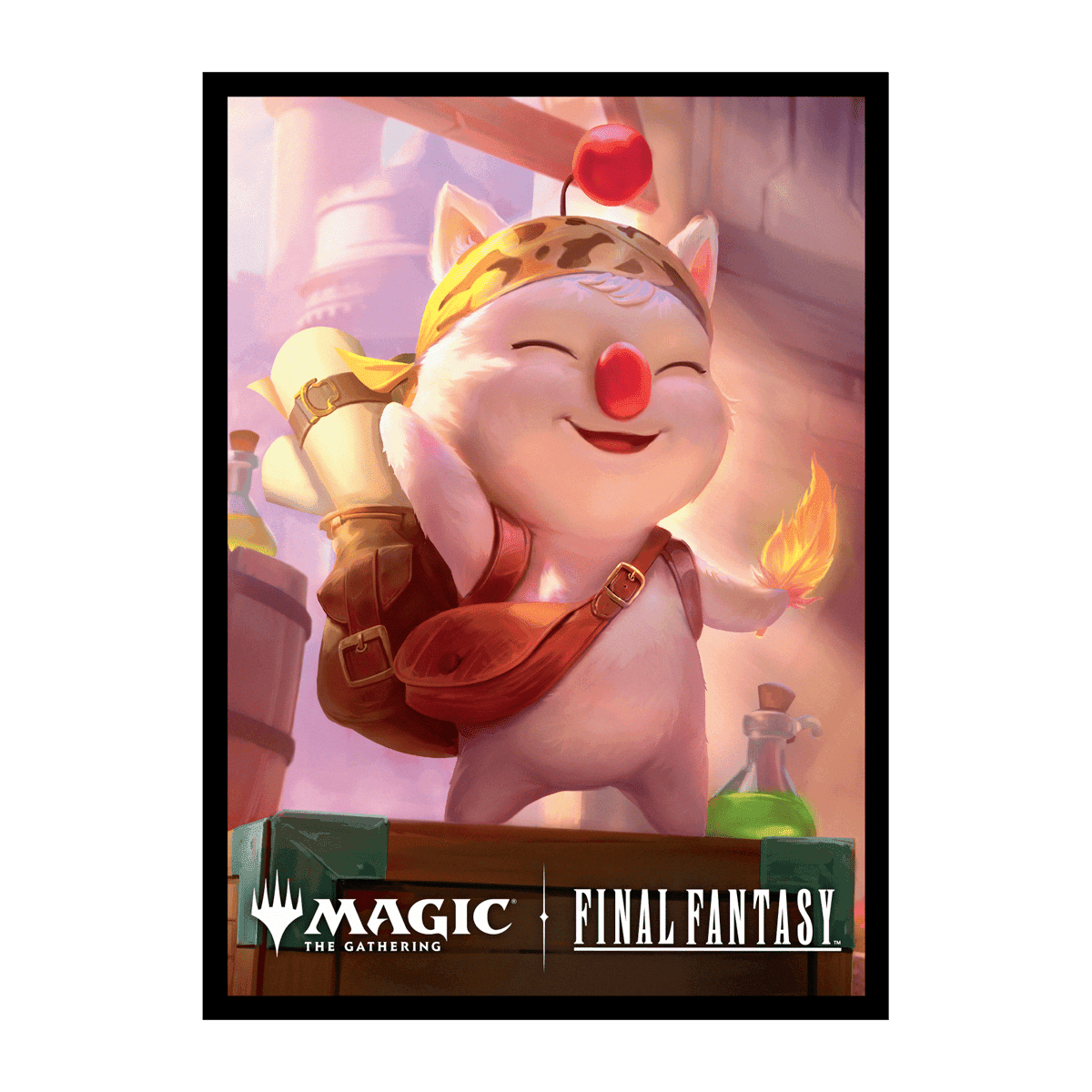 Ultra Pro Magic: The Gathering Final Fantasy Sleeves — Stiltzkin, Moogle Merchant (100 sleeves)