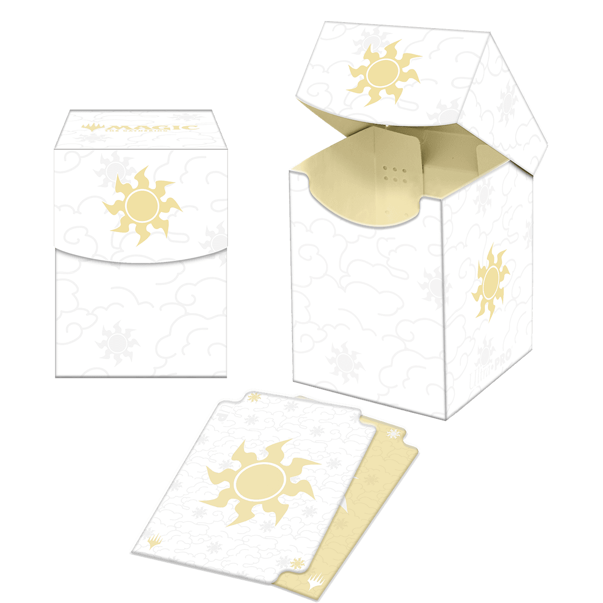 Ultra Pro Magic: The Gathering Mana 8 Pro 100+ Deckbox — Plains (100 cards)