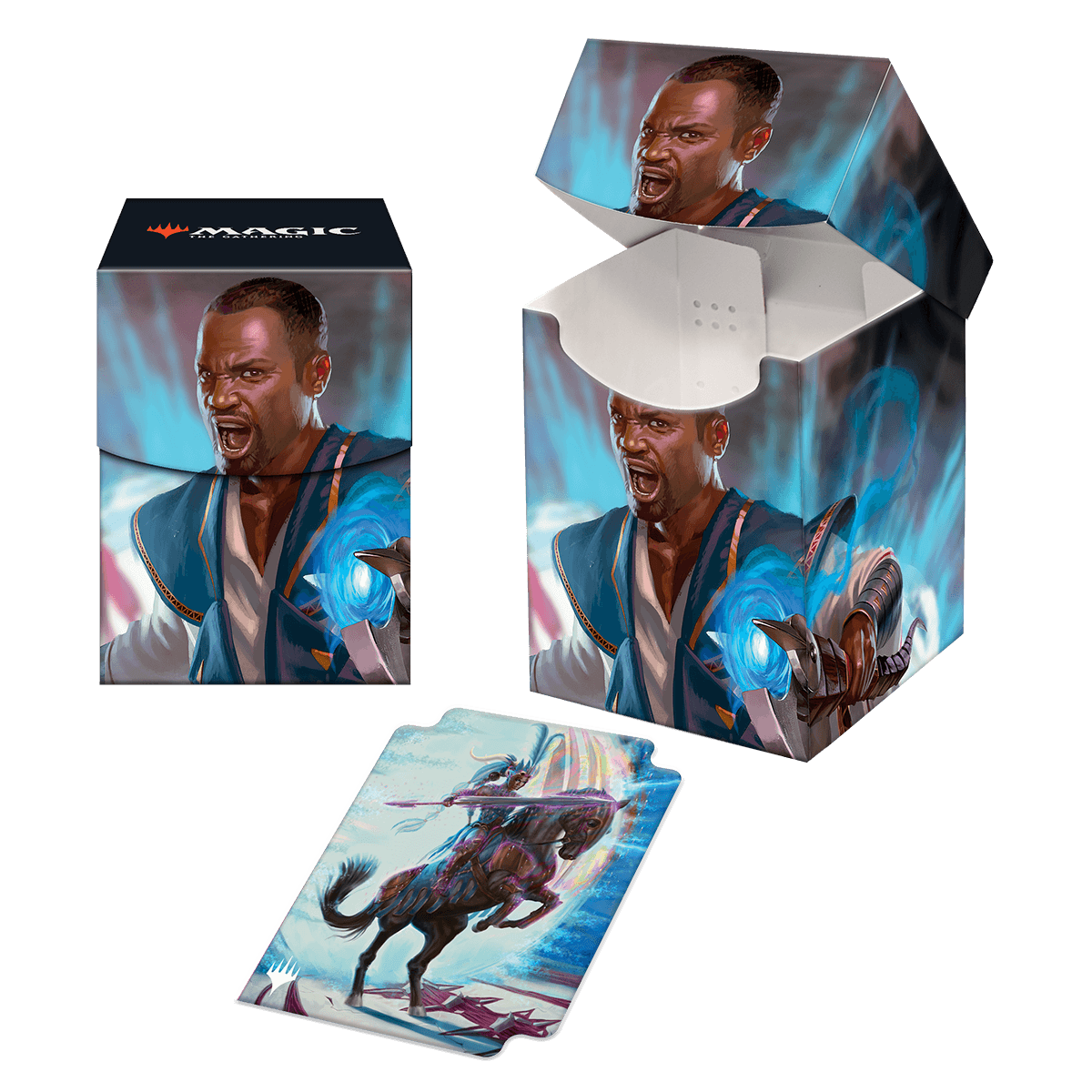 Ultra Pro Magic: The Gathering March of the Machine Pro 100+ Deckbox — Teferi Akosa of Zhalfir (100 cards)
