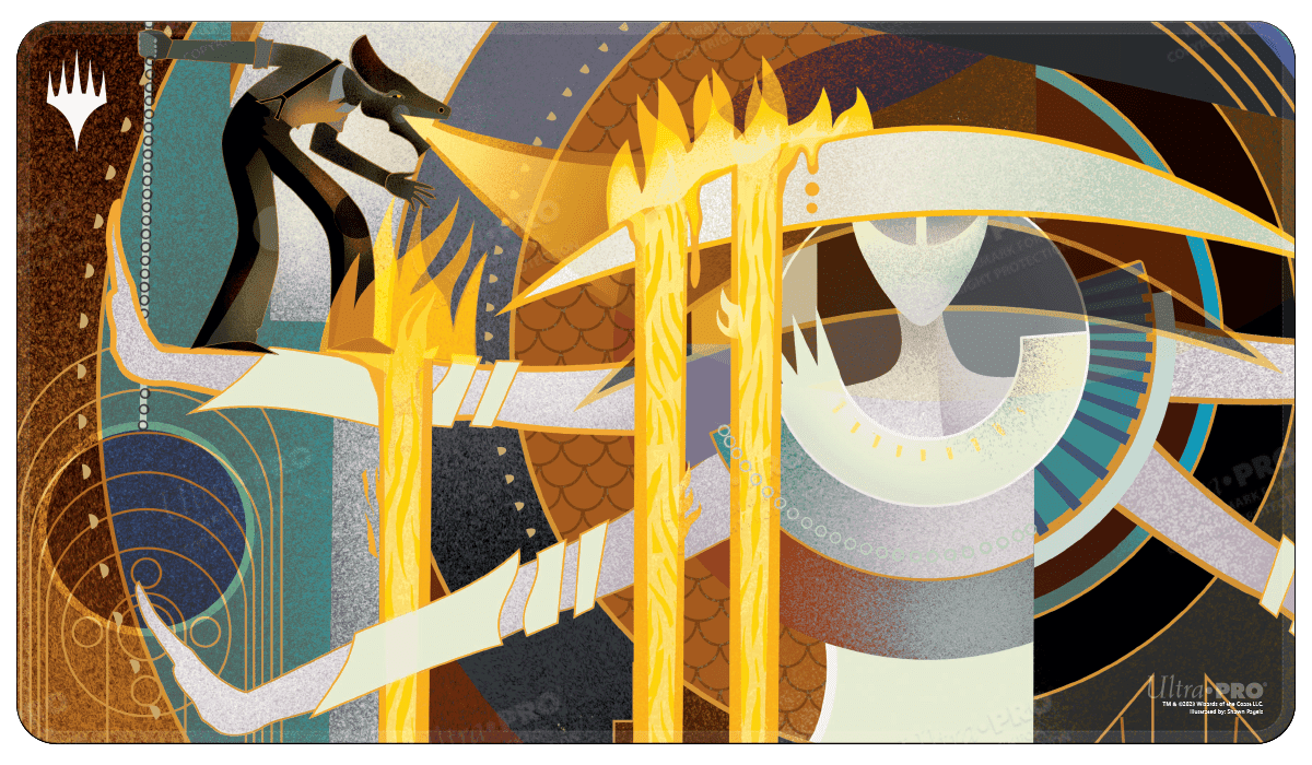 Ultra Pro Magic: The Gathering March of the Machine: The Aftermath Stitched Playmat — Rebuild the City