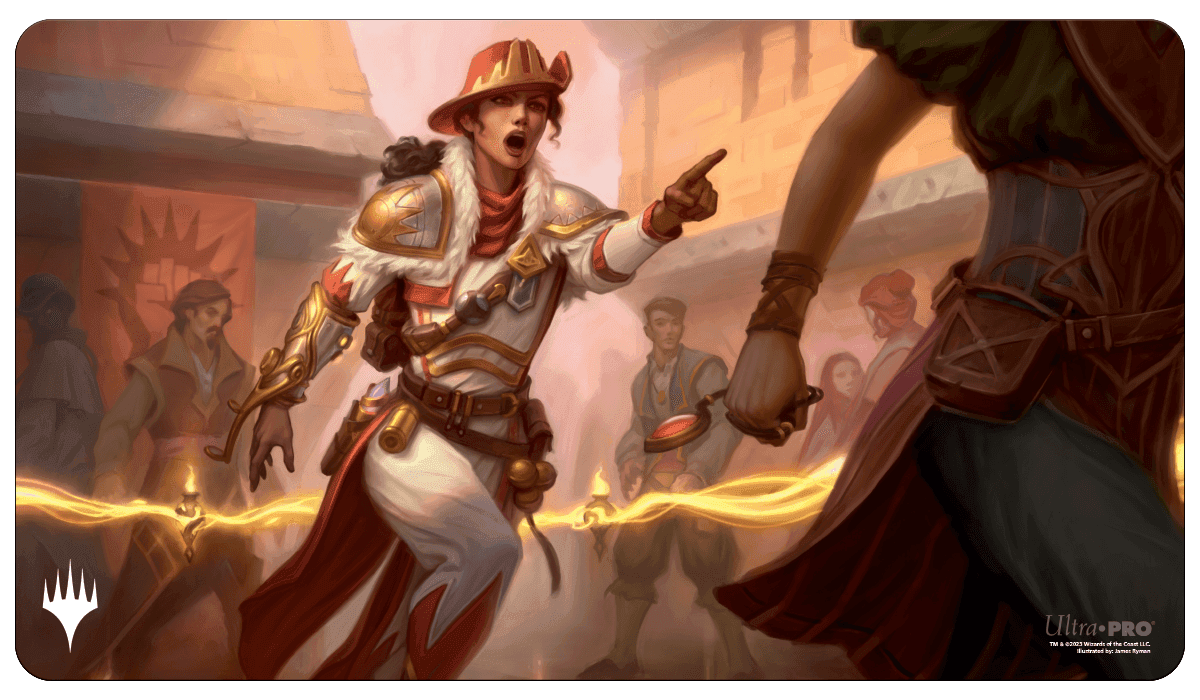 Ultra Pro Magic: The Gathering Murders at Karlov Manor Commander Playmat — Nelly Borca, Impulsive Accuser