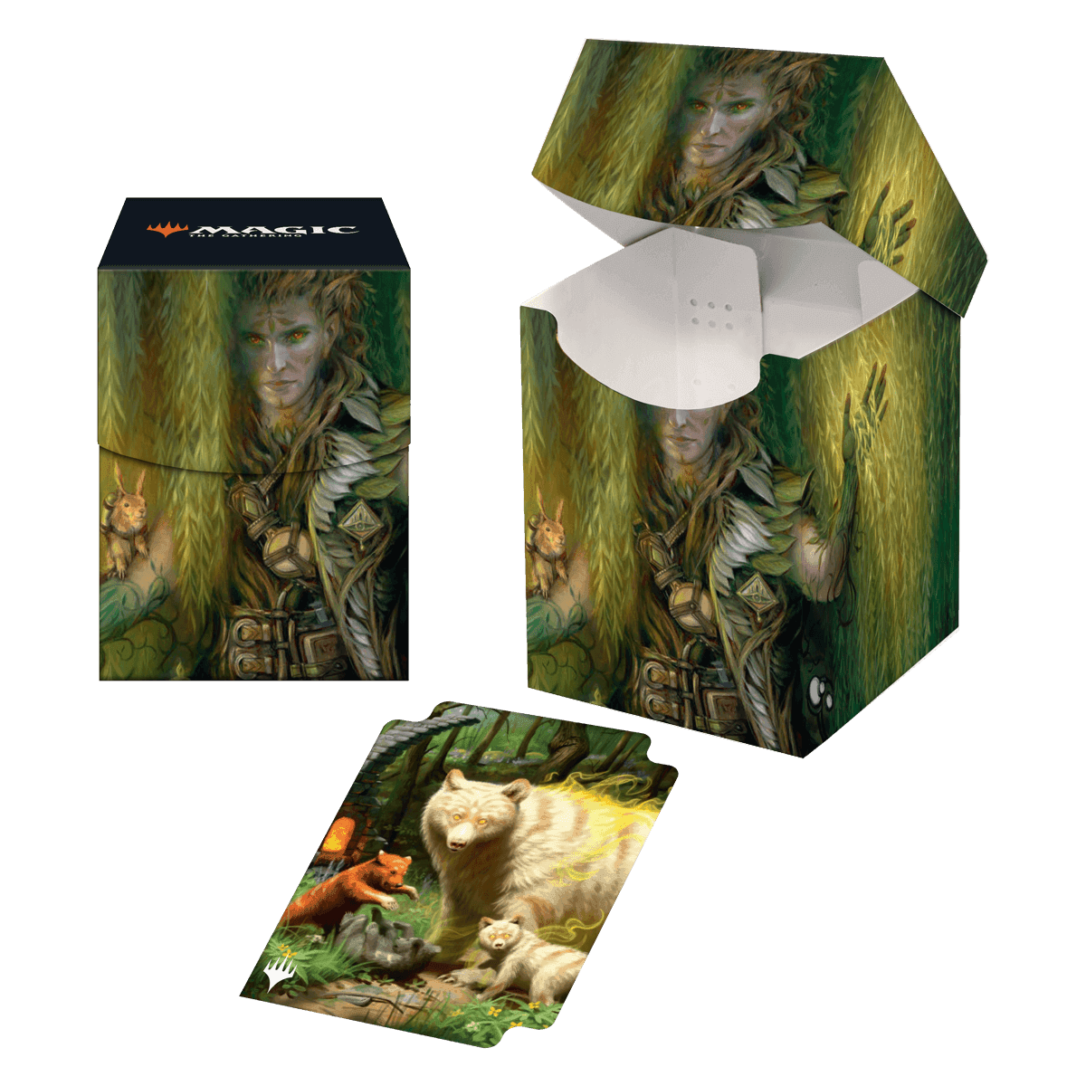 Ultra Pro Magic: The Gathering Murders at Karlov Manor Commander Pro 100+ Deckbox — Kaust, Eyes of the Glade (100 cards)