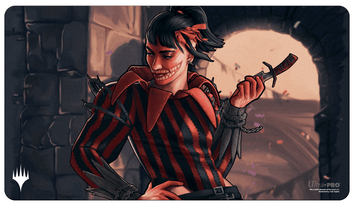 Ultra Pro Magic: The Gathering Murders at Karlov Manor Playmat — Massacre Girl, Known Killer