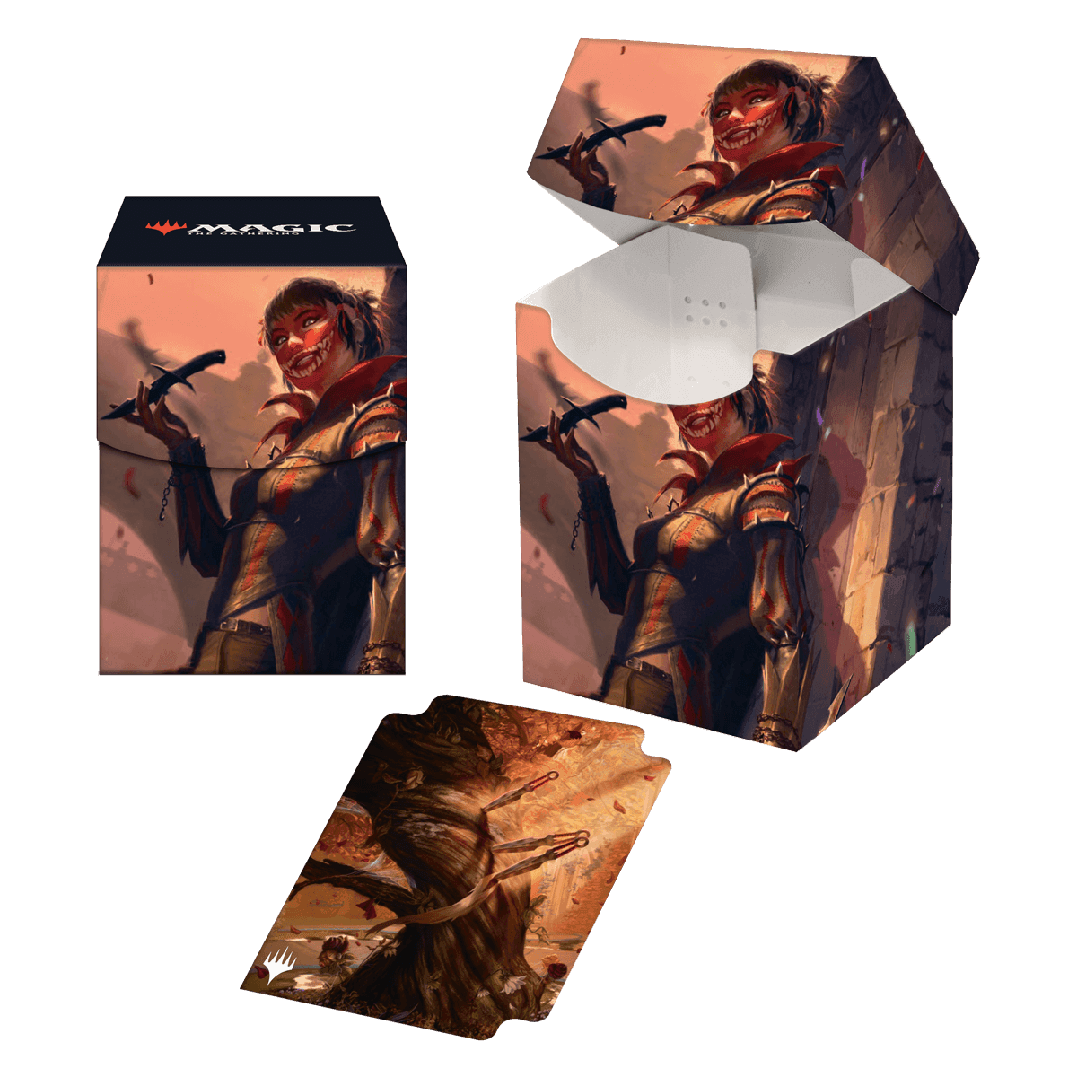 Ultra Pro Magic: The Gathering Murders at Karlov Manor Pro 100+ Deckbox — Massacre Girl, Known Killer (100 cards)