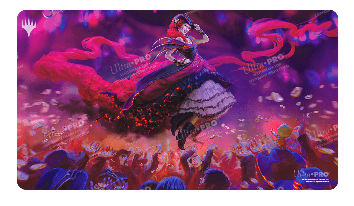 Ultra Pro Magic: The Gathering Outlaws of Thunder Junction Commander Playmat — Olivia, Opulent Outlaw