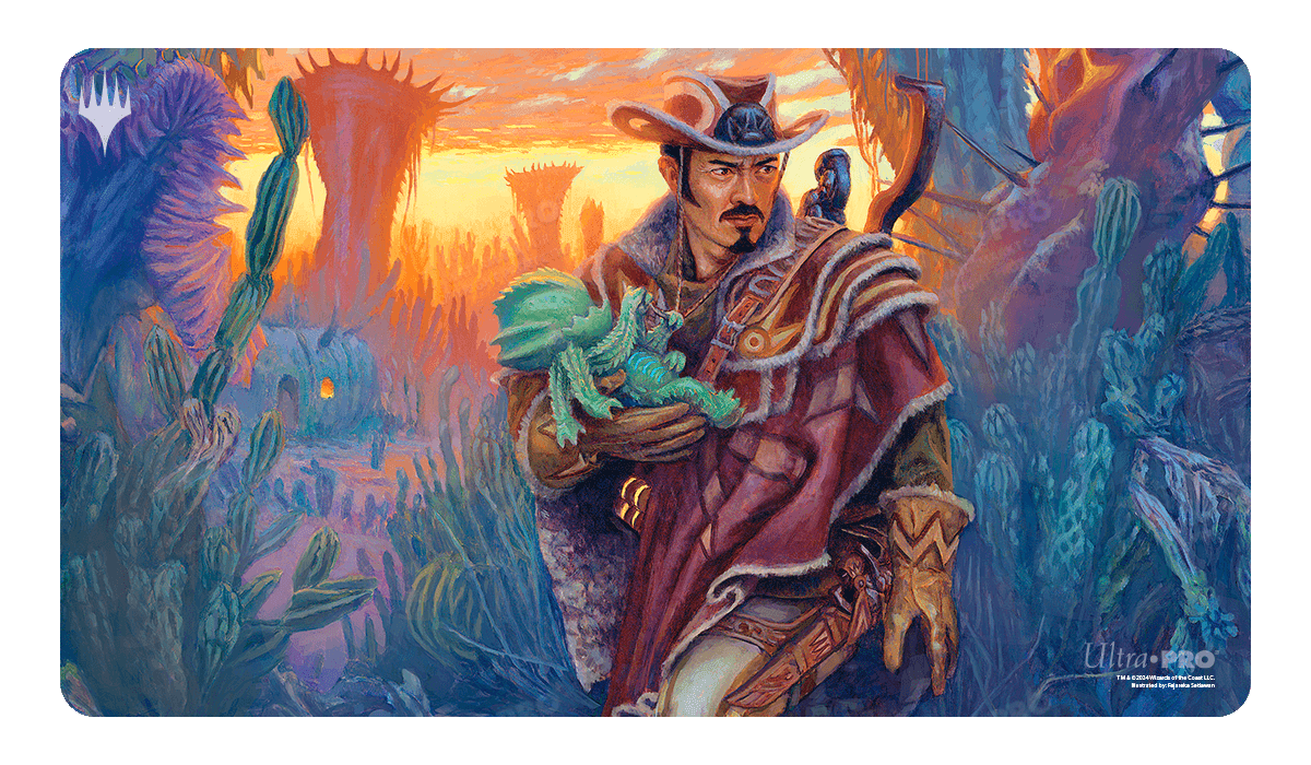 Ultra Pro Magic: The Gathering Outlaws of Thunder Junction Commander Playmat — Yuma, Proud Protector