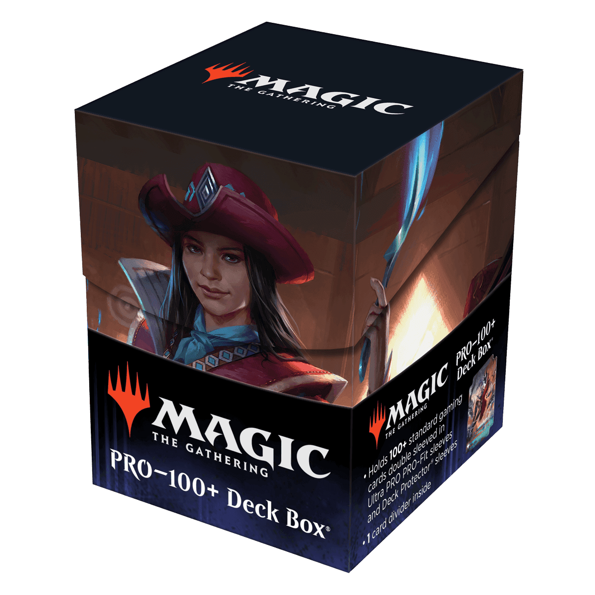 Ultra Pro Magic: The Gathering Outlaws of Thunder Junction Commander Pro 100+ Deckbox — Stella Lee, Wild Card (100 cards)