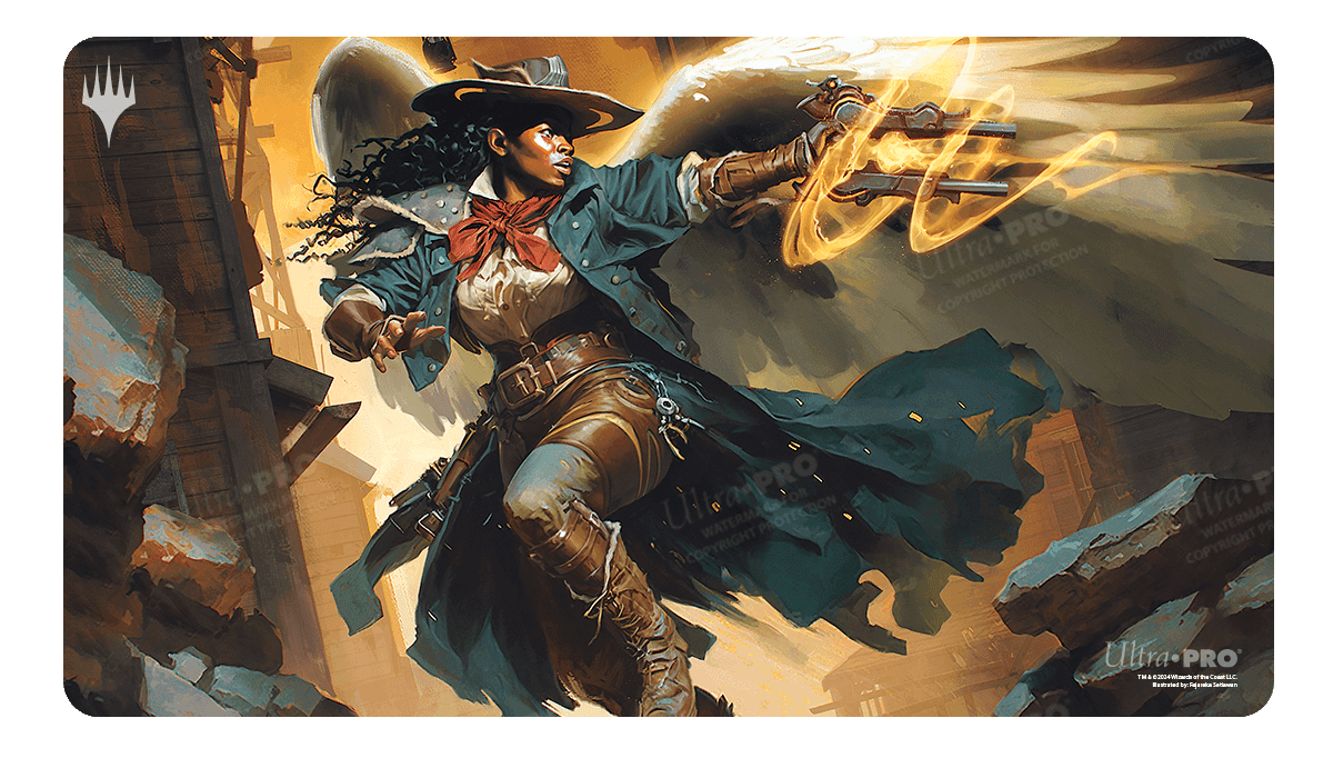Ultra Pro Magic: The Gathering Outlaws of Thunder Junction Playmat — Archangel of Tithes