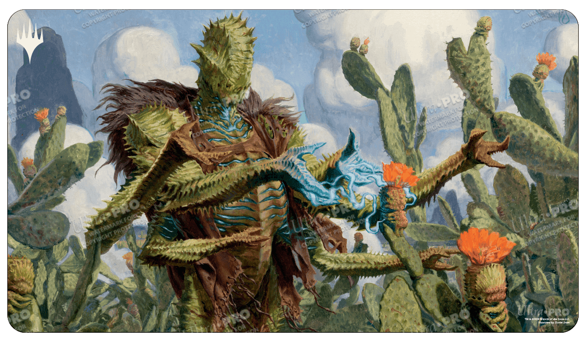 Ultra Pro Magic: The Gathering Outlaws of Thunder Junction Playmat — Bristly Bill, Spine Sower