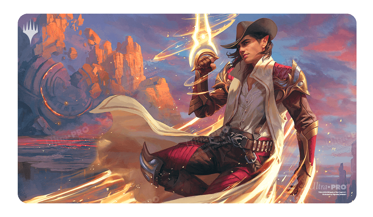 Ultra Pro Magic: The Gathering Outlaws of Thunder Junction Playmat — Kellan, the Kid