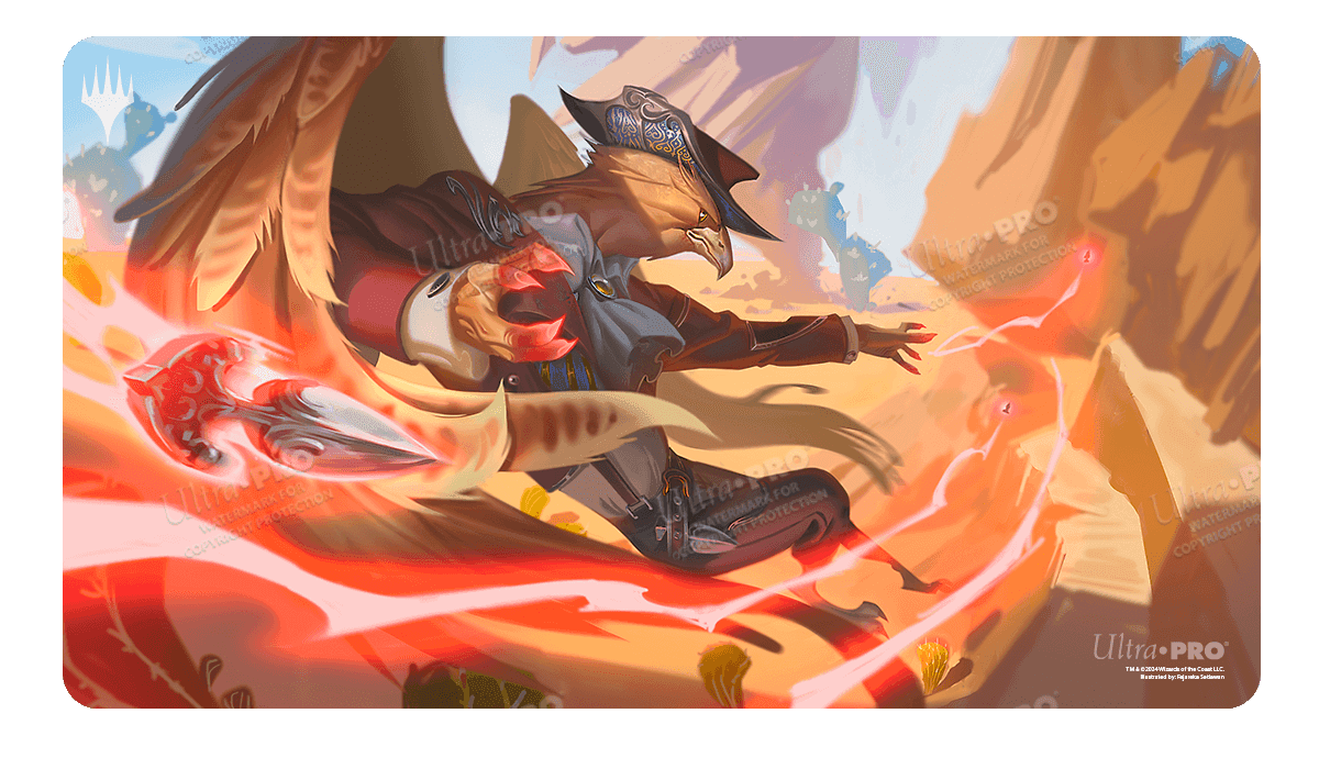 Ultra Pro Magic: The Gathering Outlaws of Thunder Junction Playmat — Slickshot Show-Off