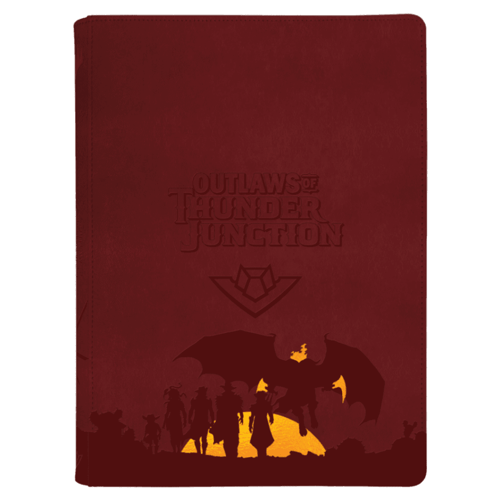 Ultra Pro Magic — The Gathering - Outlaws of Thunder Junction Premium Zippered 9-Pocket Pro Binder